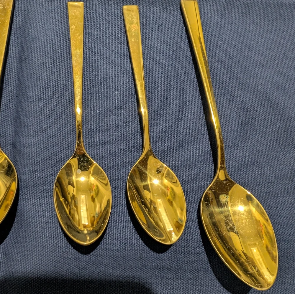 DIRIGOLD‎ DIRILYTE * REGAL GOLD FLATWARE SET * 26Pcs *